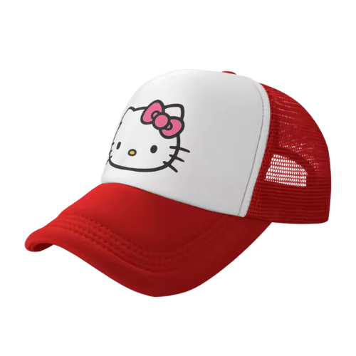 Hello Kitty Front Logo Trucker Hat